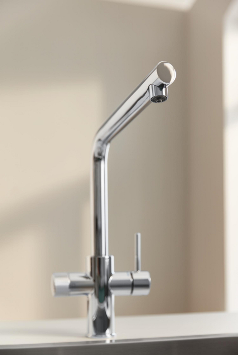 Baterie bucatarie Grohe 30588000, 1 bar, 370 mm, 221 mm, 1 orificii instalare, 2 sprayuri, 180 unghi pivotare, Crom [3]