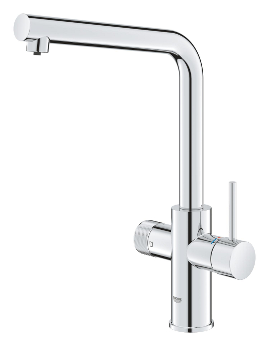 Baterie bucatarie Grohe 30600000, 1 bar, 367 mm, 223 mm, 1 orificii instalare, 2 sprayuri, 180 unghi pivotare, Crom [4]