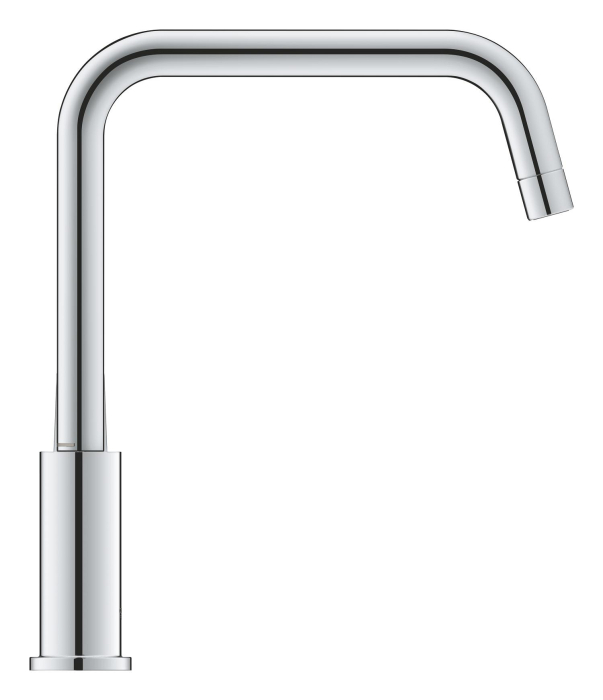 Baterie bucatarie Grohe 30618000, Eurosmart, tip comanda monocomanda, marime inalta, forma pipa tip u, crom [5]