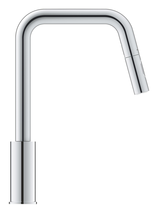 Baterie bucatarie Grohe 30619000, 1 bar, 362 mm, 221 mm, 1 orificii instalare, 2 sprayuri, 180 unghi pivotare, Crom [7]