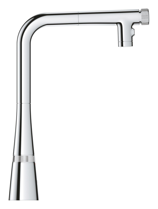 Baterie bucatarie Grohe 31888000, 1 bar, 376 mm, 200 mm, 1 orificii instalare, 2 sprayuri, 180 unghi pivotare, Crom [16]