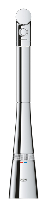 Baterie bucatarie Grohe 31888000, 1 bar, 376 mm, 200 mm, 1 orificii instalare, 2 sprayuri, 180 unghi pivotare, Crom [2]