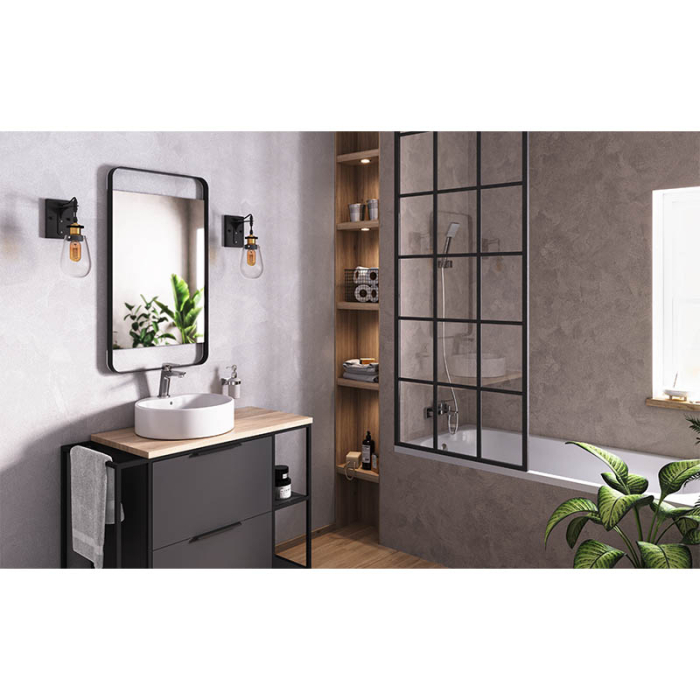 Baterie cada - dus, Ferro, Vitto Verdeline, crom [4]