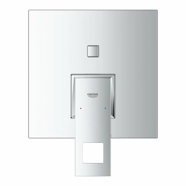 Baterie cada - dus incastrata Grohe Eurocube 2 functii crom [3]