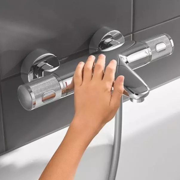 Baterie cada - dus termostatata Grohe Grohtherm 1000 Performance crom lucios [3]