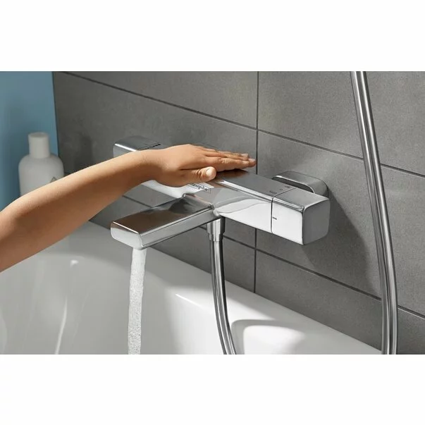 Baterie cada - dus termostatata Hansgrohe Ecostat E crom [4]