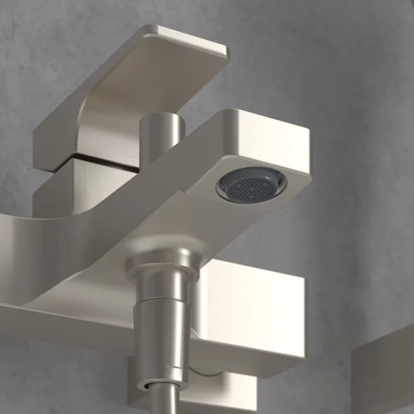 Baterie cada-dus Villeroy&Boch Architectura Square monocomanda nichel periat [8]