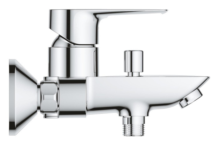 Baterie cada Grohe 23603001, 1 bar, 225 mm, 177 mm, 43 mm, 2 orificii instalare, 1/2 dimensiune racord, Crom [3]