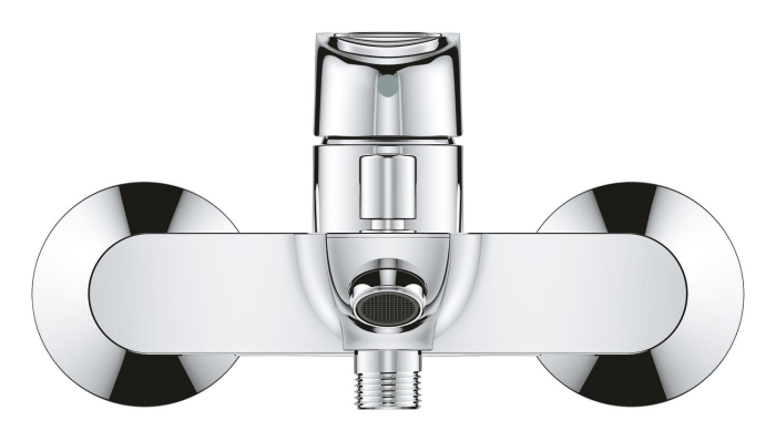 Baterie cada Grohe 23603001, 1 bar, 225 mm, 177 mm, 43 mm, 2 orificii instalare, 1/2 dimensiune racord, Crom [2]