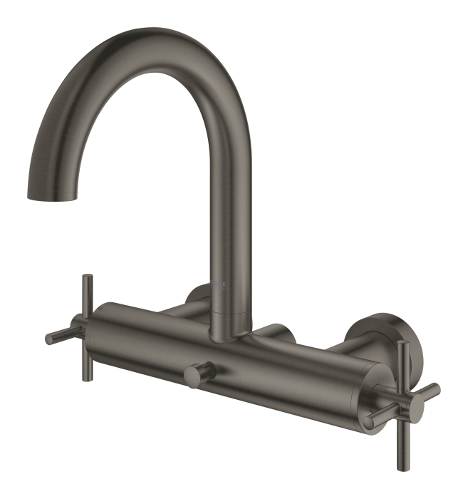 Baterie cada Grohe 25010al3, Atrio, aparenta, dubla comanda, diverter, mat, grafit [2]
