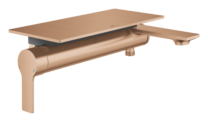 Baterie cada Grohe 32826DL1, Allure, aparenta, diverter, mat, cupru [6]