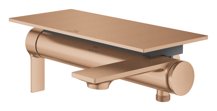 Baterie cada Grohe 32826DL1, Allure, aparenta, diverter, mat, cupru [7]