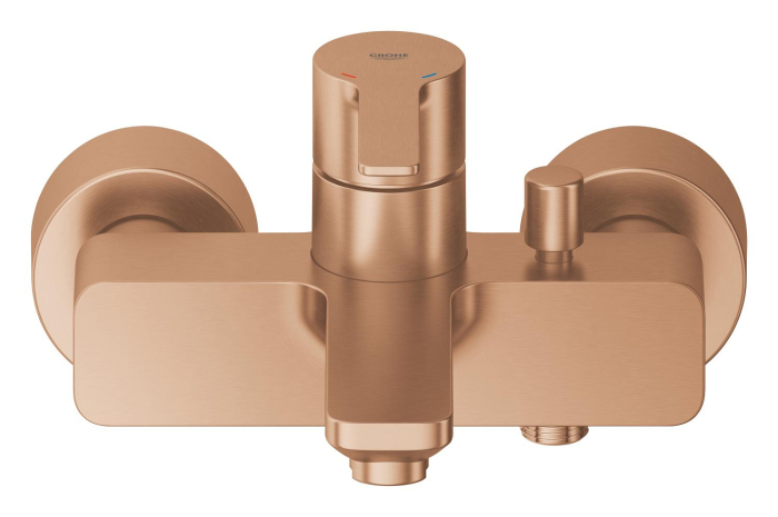 Baterie cada Grohe 33849DL1, Lineare, aparenta, mat, cupru [4]