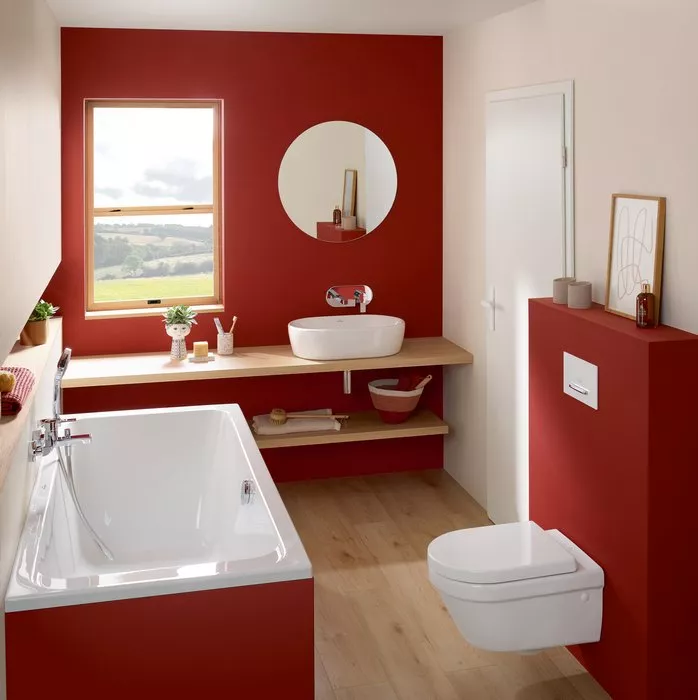 Baterie cada Villeroy and Boch Architectura, aparenta, crom, TVT10300200061 [4]