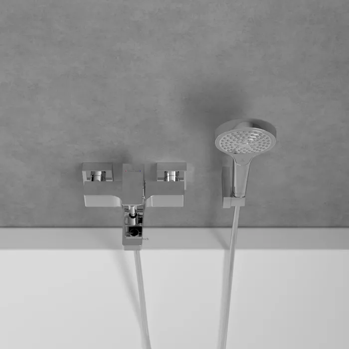 Baterie cada Villeroy and Boch Architectura, aparenta, crom, TVT12500100061 [7]