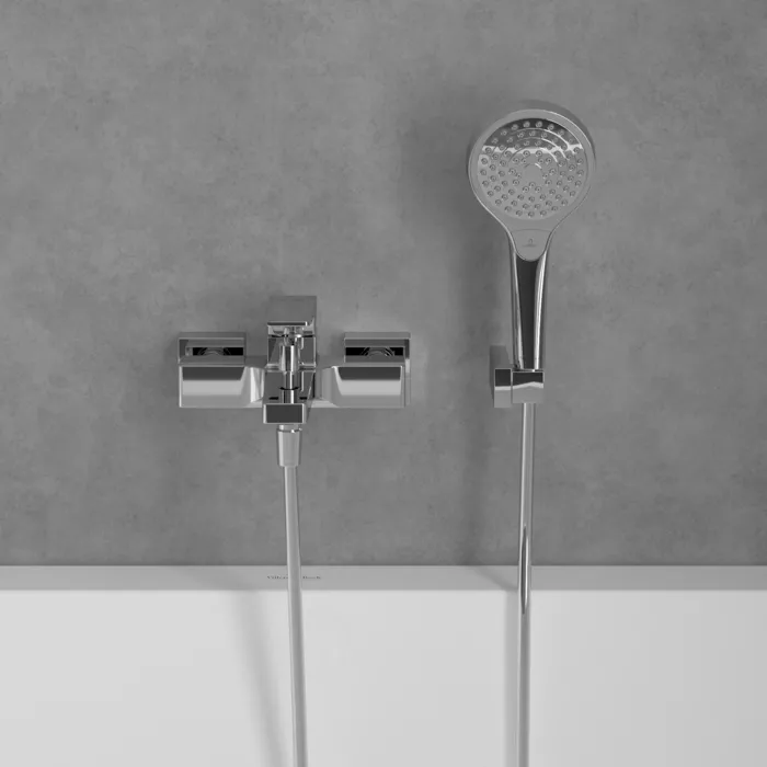 Baterie cada Villeroy and Boch Architectura, aparenta, crom, TVT12500100061 [6]