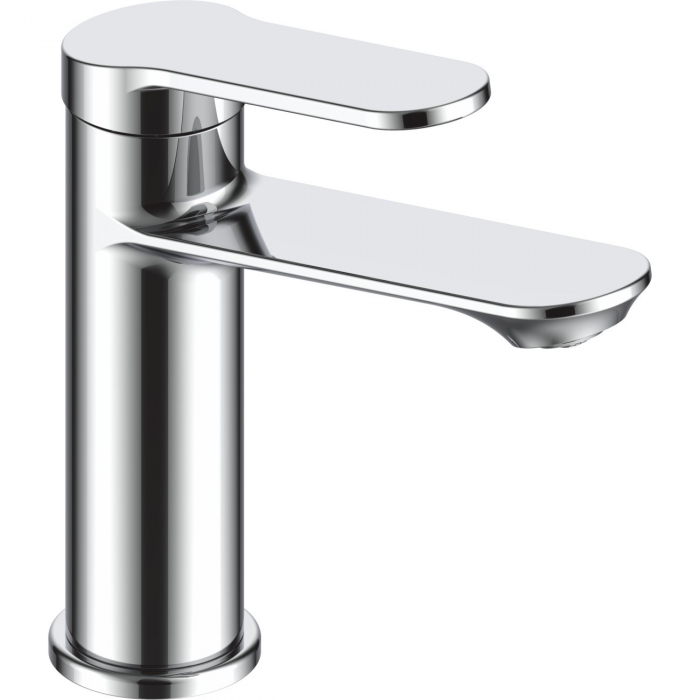 Baterie chiuveta baie, Ferrara, La Brocca MILANO P700D105, Monocomanda, Design slim, Montaj pe perete, Economie de apa, Silentioasa, Usor de curatat si instalat, alama sanitara, Finisaj crom [1]