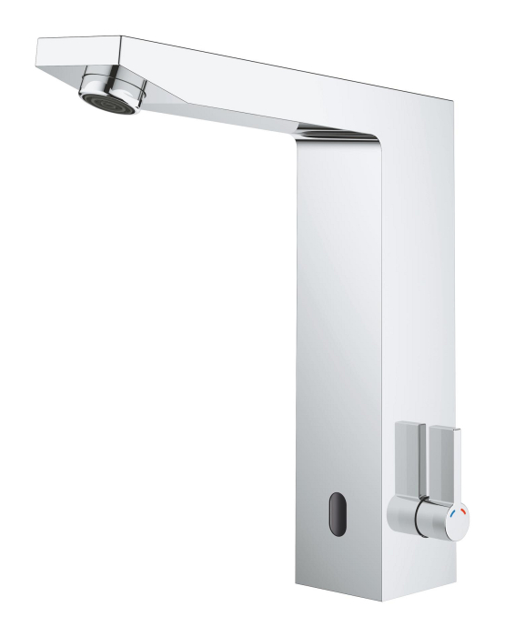 Baterie cu senzor Grohe 36441000, lavoar senzor Eurocube E, pentru lavoar, montaj pe blat, pe lavoar, crom [2]