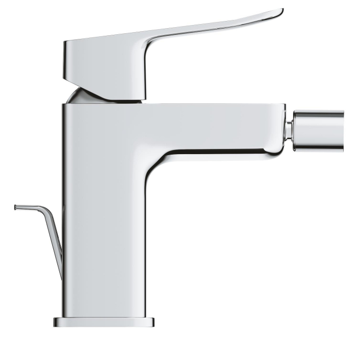 Baterie de bideu Grohe 1018770000, bideu Dice, tip comanda monocomanda, marime s, tip instalare pe bideu, crom [2]