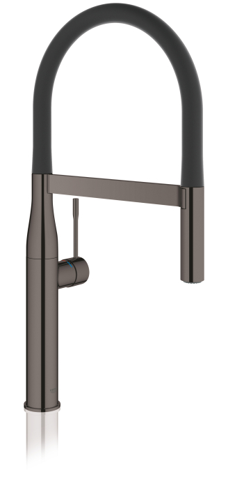 Baterie de bucatarie Grohe 30294A00, Essence, 3/8'', dus extractabil, pipa XL, 2 pulverizari, lucios, grafit [3]