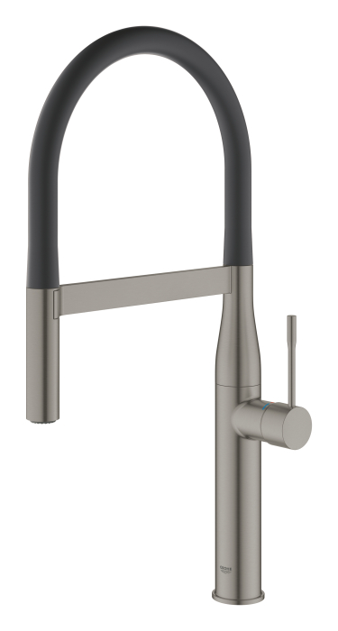 Baterie de bucatarie Grohe 30294AL0, Essence, 3/8'', dus, inalta, 2 functii, mat, grafit [2]