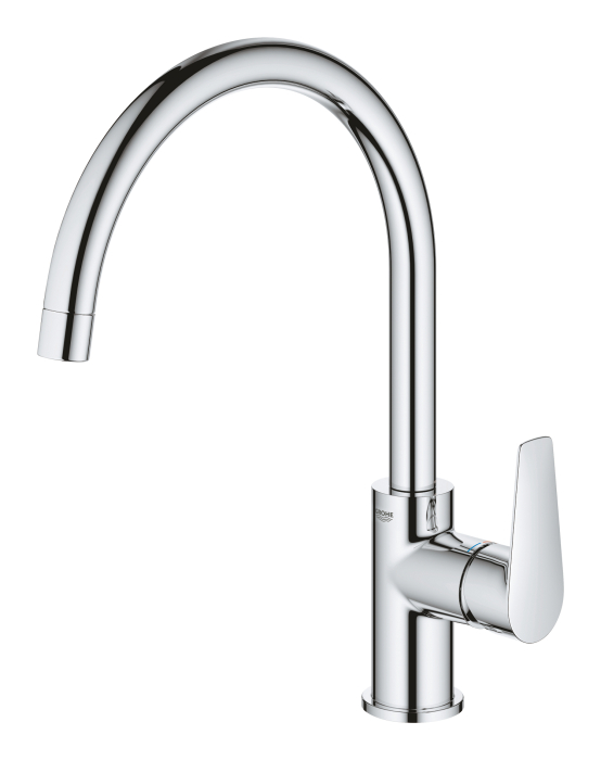 Baterie de bucatarie Grohe 30529001, 1 bar, 332 mm, 223 mm, 1 orificii instalare, 1 sprayuri, 360 unghi pivotare, Crom [3]