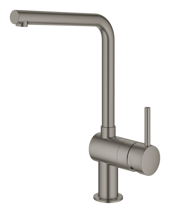 Baterie de bucatarie Grohe 31375AL0, Minta, 3/8'', pipa, pivotanta, mat, grafit [2]