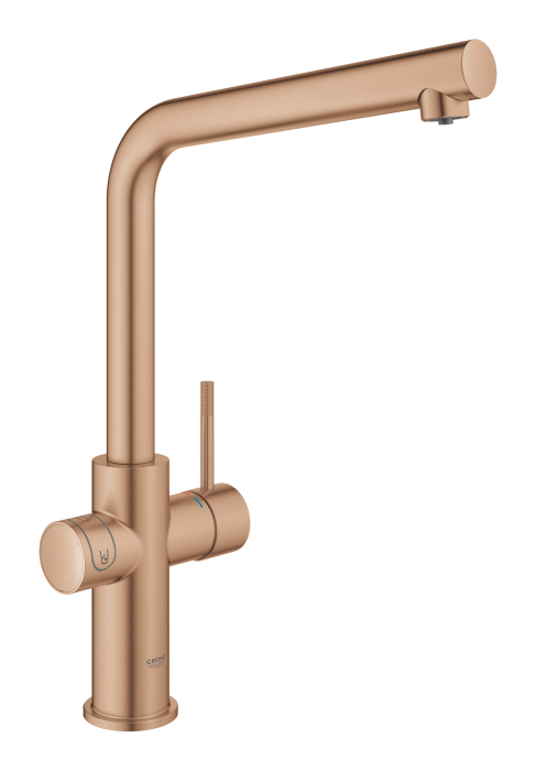 Baterie de bucatarie Grohe 31454DL1, Blue Home, 3/8'', pipa inalta, Tip L, filtrare, racire, apa carbogazoasa [2]