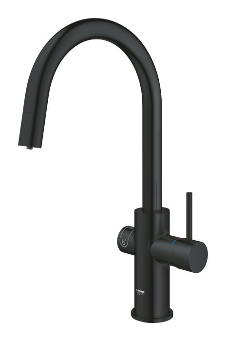 Baterie de bucatarie Grohe 31541KS0, Blue Home, 3/8'', pipa inalta, Tip C, filtrare, racire, apa carbogazoasa, dus [4]