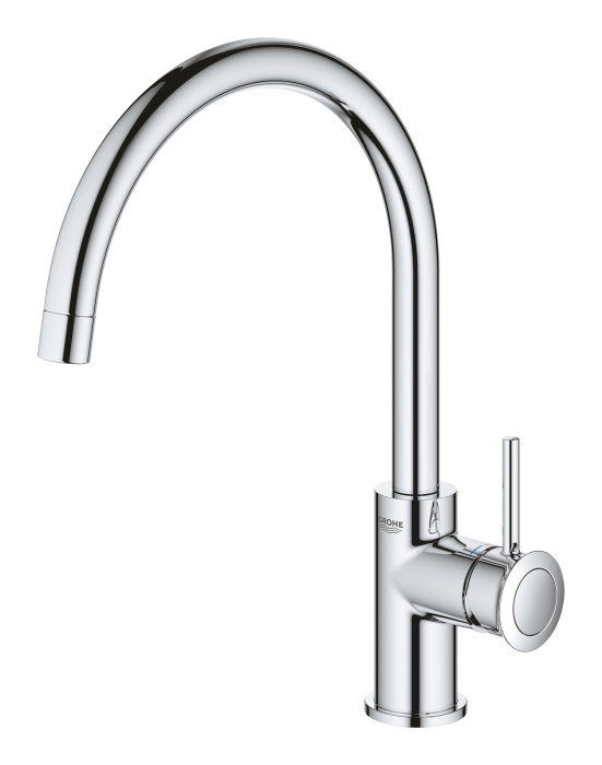 Baterie de bucatarie Grohe 31553001, 1 bar, 332 mm, 223 mm, 1 orificii instalare, 1 sprayuri, 360 unghi pivotare, Crom [2]