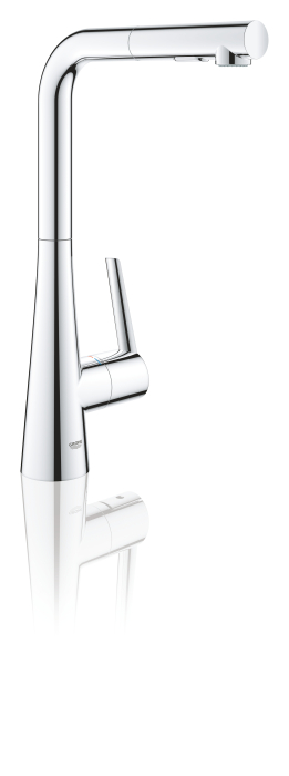 Baterie de bucatarie Grohe 32553002, 1 bar, 380 mm, 205 mm, 1 orificii instalare, 2 sprayuri, 360 unghi pivotare, Crom [6]