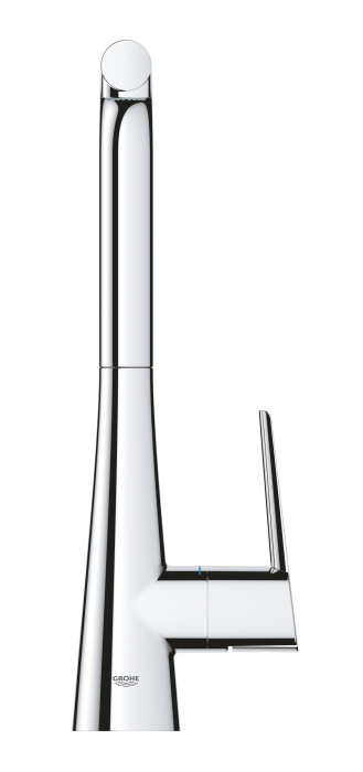 Baterie de bucatarie Grohe 32553002, 1 bar, 380 mm, 205 mm, 1 orificii instalare, 2 sprayuri, 360 unghi pivotare, Crom [3]