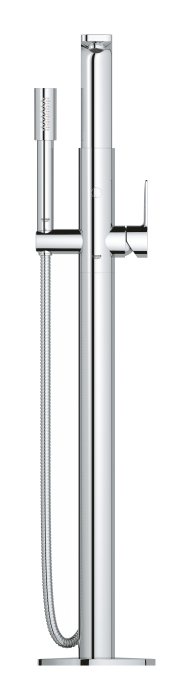 Baterie de cada Grohe 23792001, 1 bar, 66 mm, 1.25 m, 905 mm, 271 mm, 1 orificii instalare, 1 functii para dus, Crom [3]