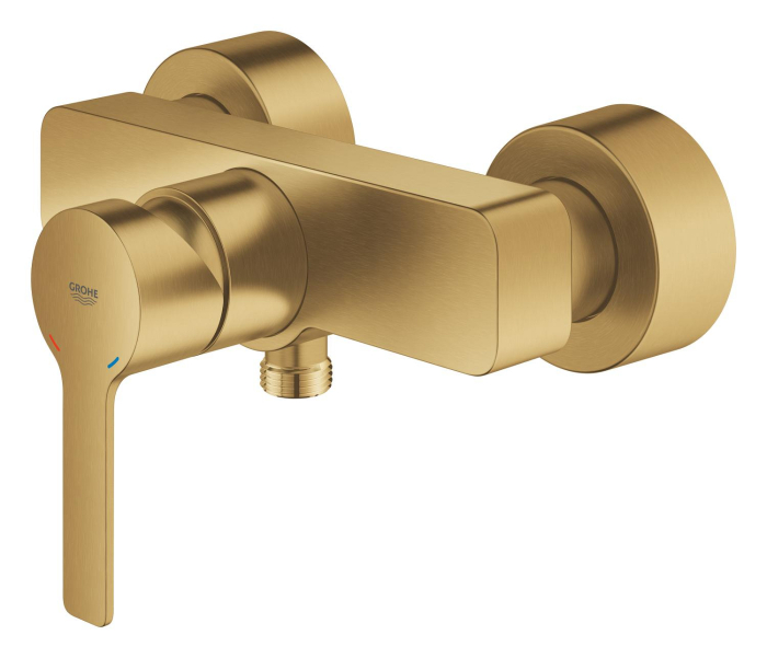Baterie de dus Grohe 33865GN1, Lineare, aparenta, mat, auriu [3]