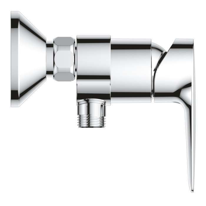 Baterie dus Grohe 24197001, 1 bar, 255 mm, 114 mm, 2 orificii instalare, 1/2 dimensiune racord furtun, Crom [3]