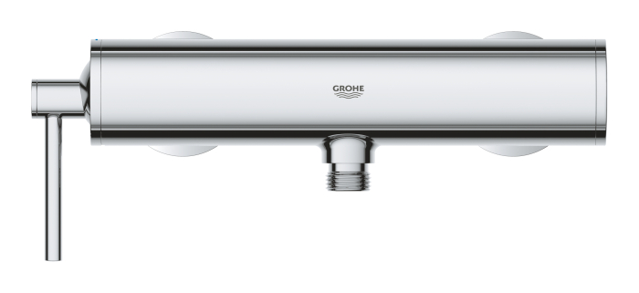 Baterie dus Grohe 32650003, 1 bar, 228 mm, 102 mm, 2 orificii instalare, 1/2 dimensiune racord furtun, Crom [2]