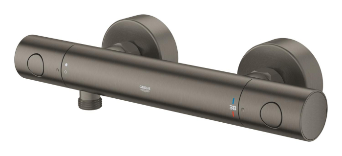 Baterie dus Grohe 34765AL0, Grohtherm 800, aparenta, termostat, mat, grafit [5]