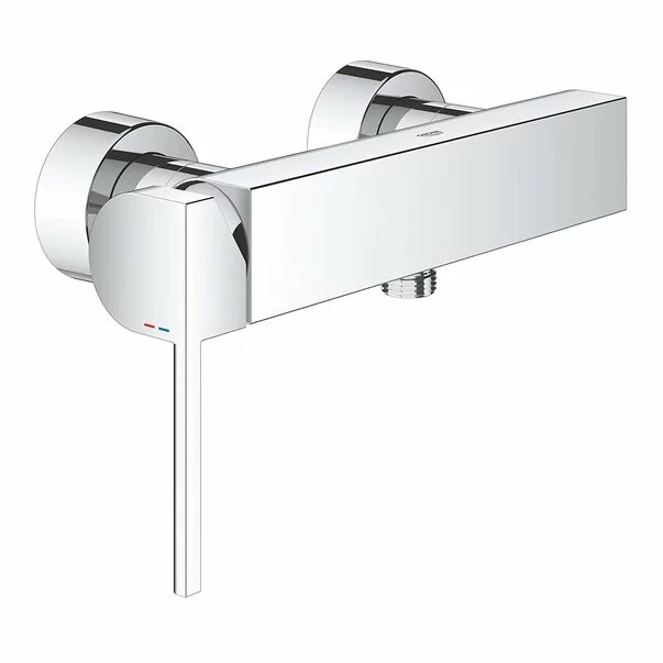 Baterie dus Grohe 33577003, 1 bar, 303 mm, 90 mm, 2 orificii instalare, 1/2 dimensiune racord furtun, Crom [2]