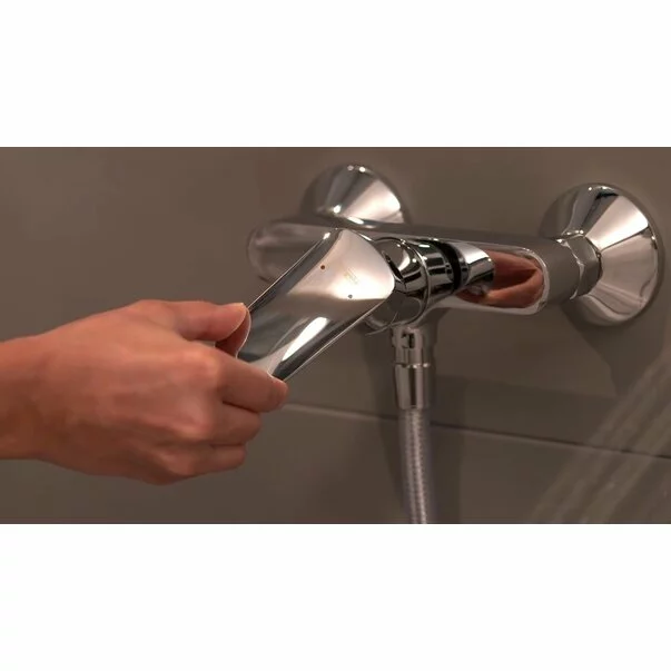 Baterie dus Hansgrohe Logis monocomanda crom lucios [4]