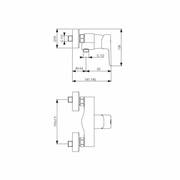 Baterie dus Ideal Standard Ceraplan III [2]