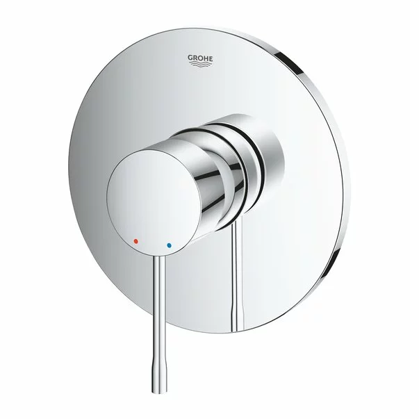 Unitate comanda Grohe 24057001, Essence, tip comanda monocomanda, tip incastrare aparent, necesita kit instalare, crom [3]