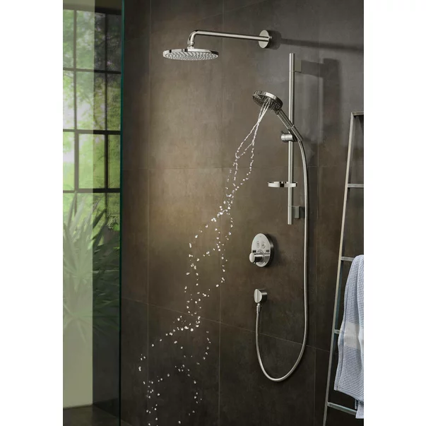 Baterie dus incastrata Hansgrohe ShowerSelect S cu 2 functii bronz periat [6]