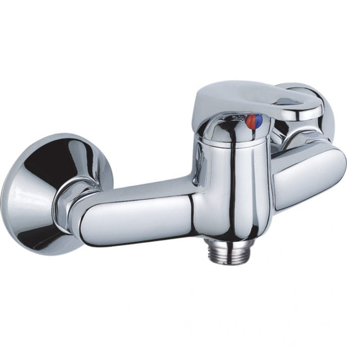 Baterie dus La Brocca SIENA P100C405, Monocomanda, Economie de apa, Silentioasa, Usor de curatat si instalat, alama sanitara, Finisaj crom [1]