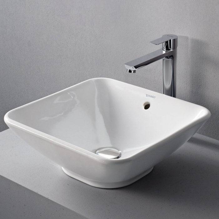 Baterie lavoar Duravit A11040002010, 35 mm, 5.5 l/min, 0.8 bar, 295 mm, 180 mm, 350 mm, 1 orificii instalare, Crom [8]