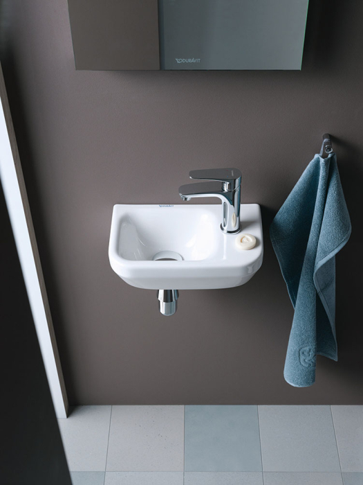Baterie lavoar Duravit B11010002010, 5.5 l/min, 0.5 bar, 35 mm, 155 mm, 101 mm, 375 mm, 1 orificii instalare, Crom [3]