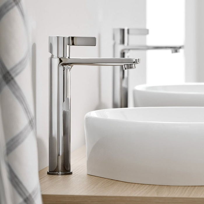 Baterie lavoar Duravit DE1030002010, 35 mm, 5 l/min, 0.8 bar, 270 mm, 184 mm, 415 mm, 1 orificii instalare, Crom [20]