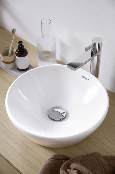 Baterie lavoar Duravit DE1030002010, 35 mm, 5 l/min, 0.8 bar, 270 mm, 184 mm, 415 mm, 1 orificii instalare, Crom [10]