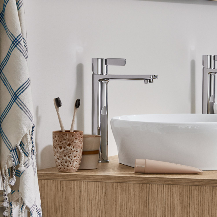 Baterie lavoar Duravit DE1030002010, 35 mm, 5 l/min, 0.8 bar, 270 mm, 184 mm, 415 mm, 1 orificii instalare, Crom [18]