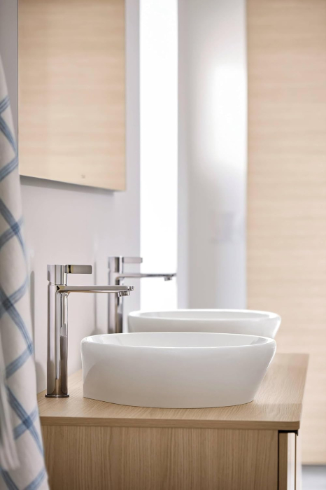 Baterie lavoar Duravit DE1030002010, 35 mm, 5 l/min, 0.8 bar, 270 mm, 184 mm, 415 mm, 1 orificii instalare, Crom [5]