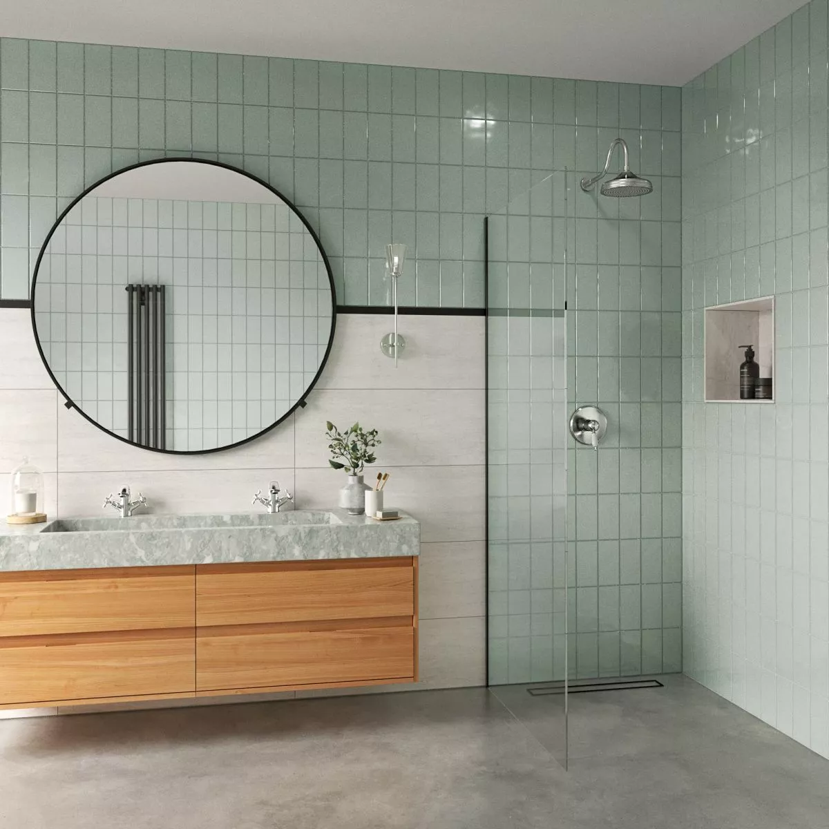 Baterie lavoar Fdesign Lacrima, S, 128 mm, crom, FD1-LRA-2-11 [3]